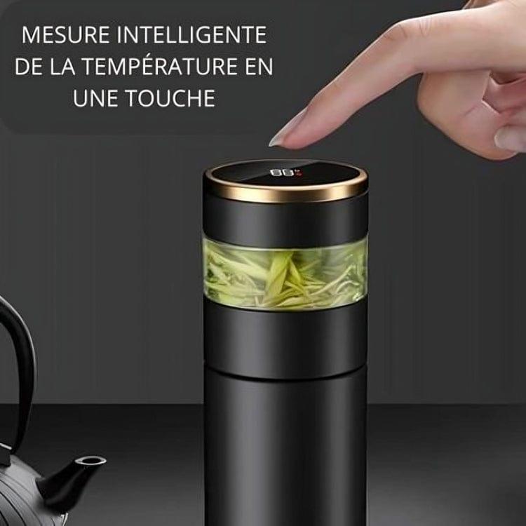 Bouteille d'eau intelligente avec préparateur de thé intégré - UNIVERSSPORT