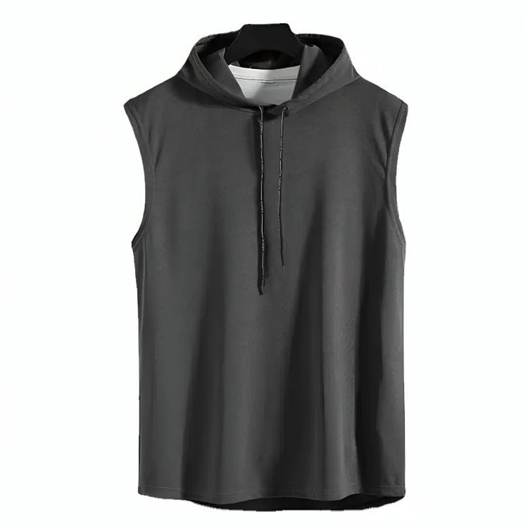 Débardeur Sport Homme Sans Manches à Capuche – Respirant et stylé - UNIVERSSPORT