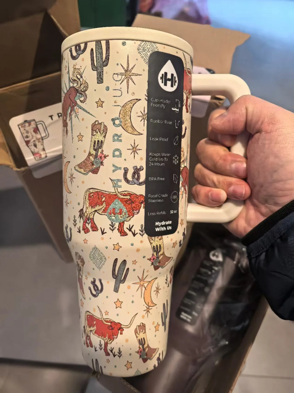 HydroJug Traveler - Bouteille Isotherme Pratique et Élégante