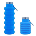 Bouteille d'eau en silicone réutilisable et pliable - UNIVERSSPORT