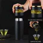 Bouteille d'eau intelligente avec préparateur de thé intégré - UNIVERSSPORT