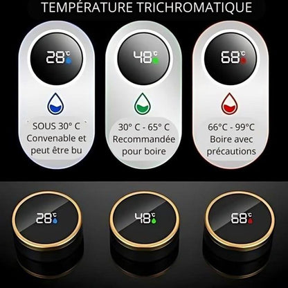 Bouteille d'eau intelligente avec préparateur de thé intégré - UNIVERSSPORT