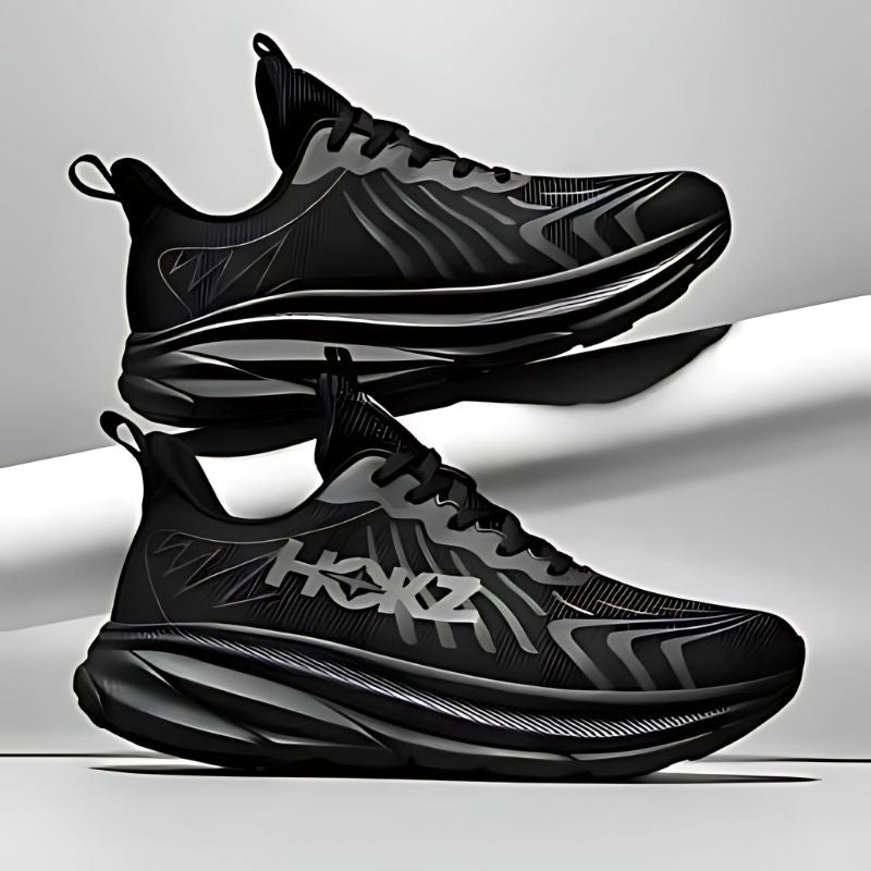 chaussure de sport noire