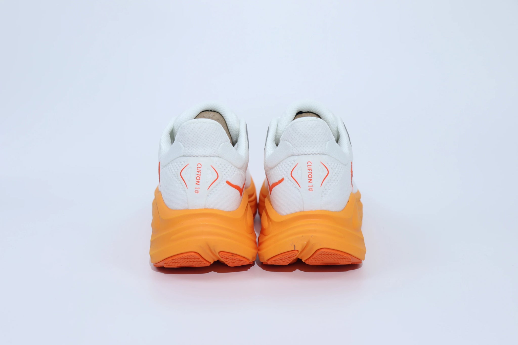 running shoes orange
