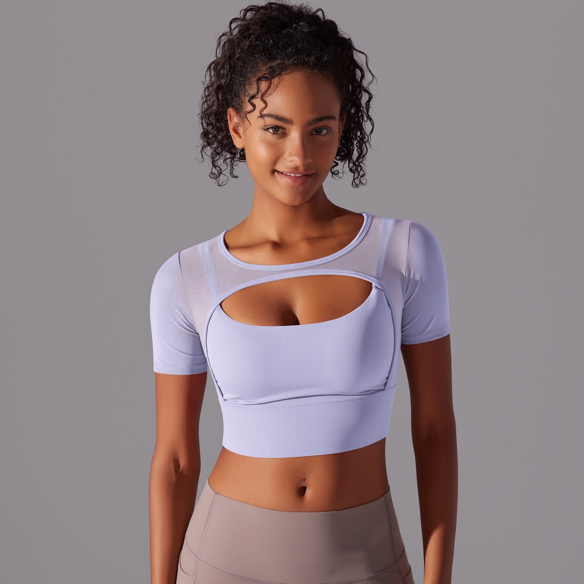 Crop Top de Sport Femme en Spandex | Respirant, Confortable et Stylé - Idéal Tous Sports - UNIVERSSPORT