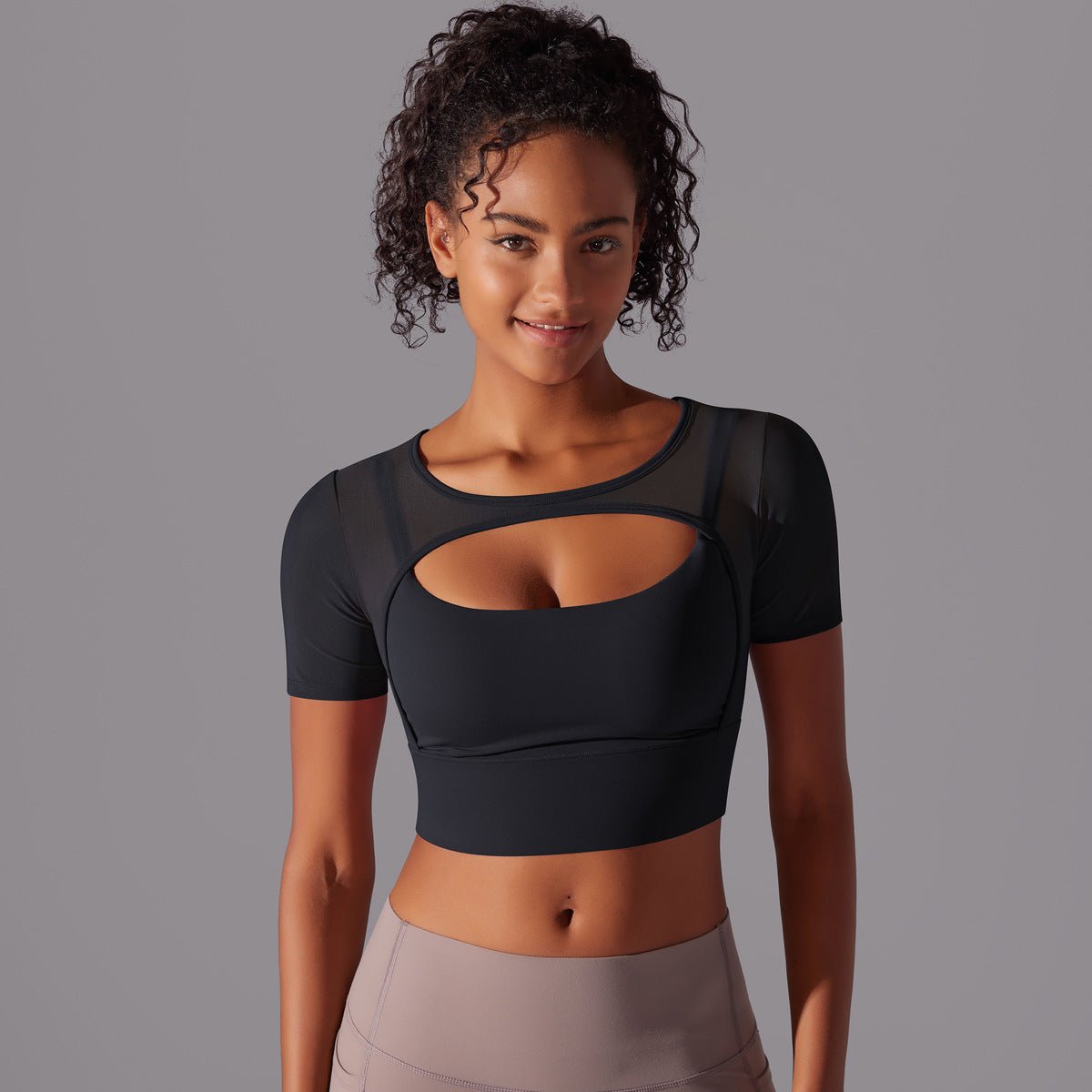 Crop Top de Sport Femme en Spandex | Respirant, Confortable et Stylé - Idéal Tous Sports - UNIVERSSPORT
