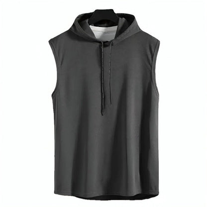 Débardeur Sport Homme Sans Manches à Capuche – Respirant et stylé - UNIVERSSPORT