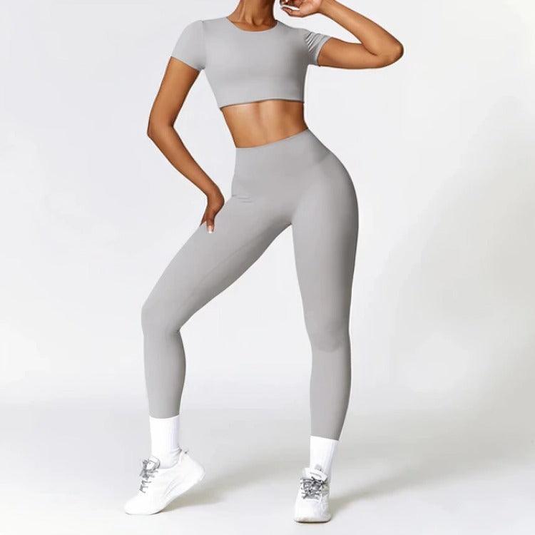 Ensemble de sport 2 pièces : legging et crop top - UNIVERSSPORT