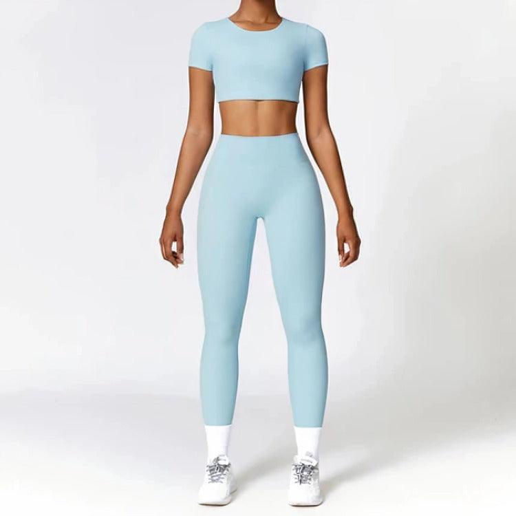 Ensemble de sport 2 pièces : legging et crop top - UNIVERSSPORT