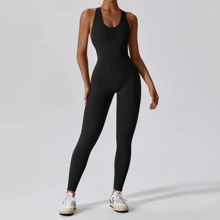 Ensemble de sport : jumpsuit à col en U - UNIVERSSPORT