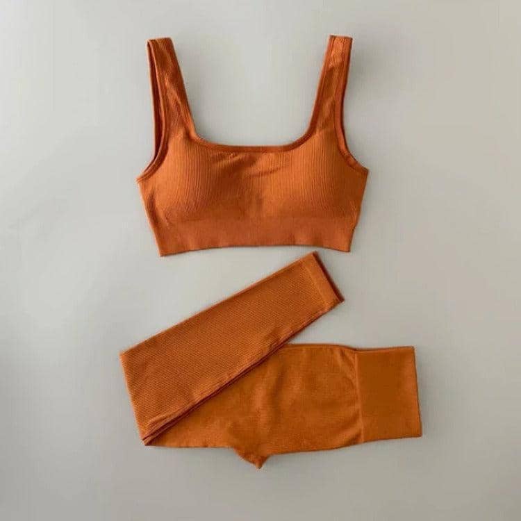 Ensemble de Yoga Femme : Brassière et Legging Taille Haute Sans Coutur – Au Temple Pour Soi Ensemble de Yoga Femme : Brassière et Legging Taille Haute Sans Coutur – Au Temple Pour Soi