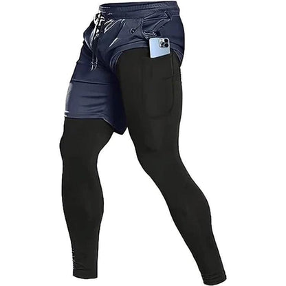 Legging et short 2-en-1 pour homme - UNIVERSSPORT