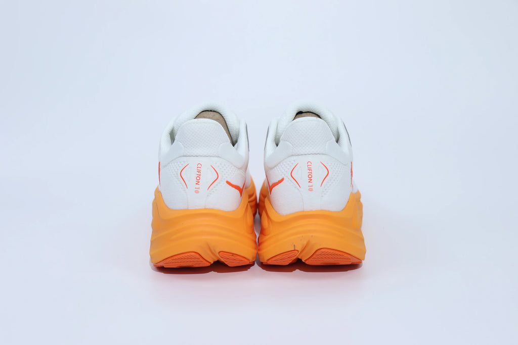 running shoes orange