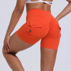 Short de sport femme orange - UNIVERSPORT